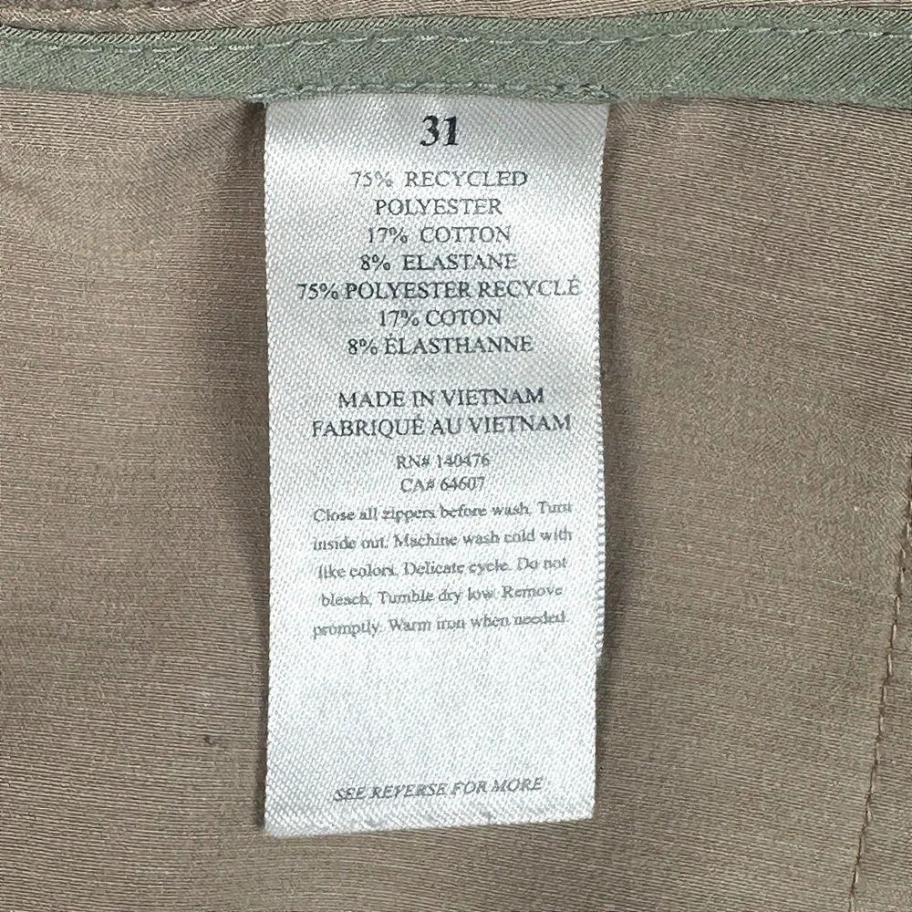Faherty All Day Shorts Mens 31 Tan 6.5